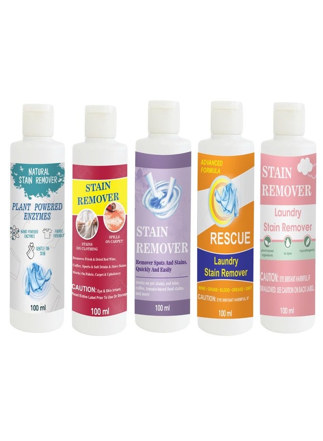 مجموعة مزيلات بقع توفوس للقمصان، مزيل بقع أحمر، بنفسجي، برتقالي، ووردي | محلول تنظيف متعدد الأسطح للملابس والأقمشة والمفروشات (100 غرام لكل عبوة) - Image 1